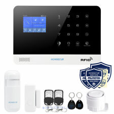 HOMSECUR GSM 2G Wireless Smart Alarm with Optional Sensors Supports APP & Wi-Fi