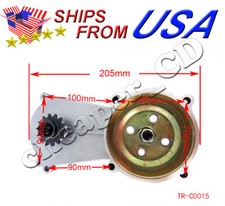 14T Clutch Gear Box Drum Bell