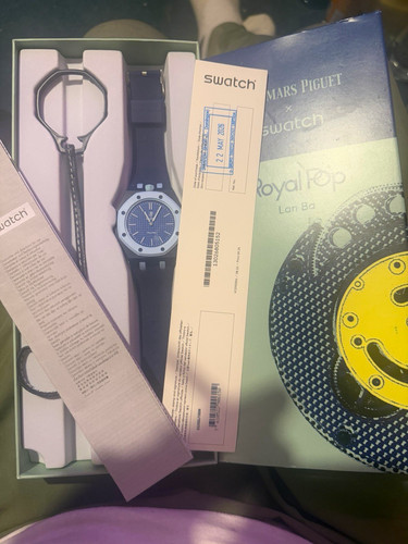 Swatch royal pop blue quartz - swatch,