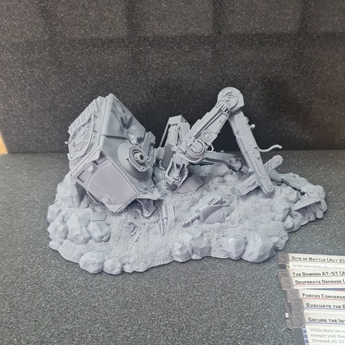 Star wars legion downed st - star, at-st