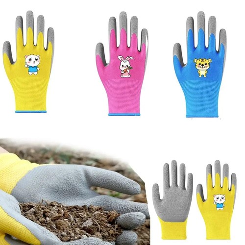 Garden work gloves - gloves, children