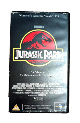 Vhs jurassic park - park, video