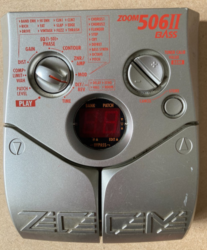 Zoom 506ii bass multi - bass, effects