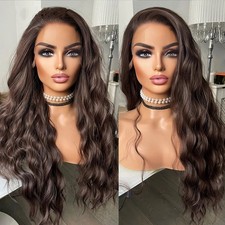 Natural Lace Front Wig Heat