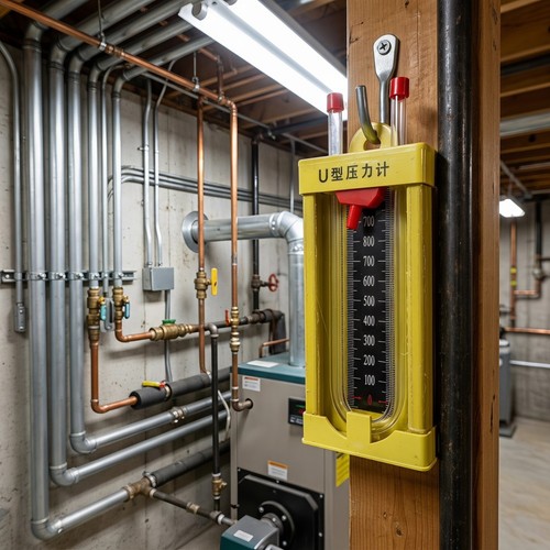 Pressure test gauge for - test,