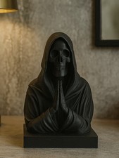 Grim Reaper Praying Statue