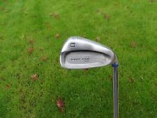 WILSON DEEP RED 2 FAT SHAFT  6 IRON 30* STEEL STIFF FLEX  FAT SHAFT[EXTENDED]
