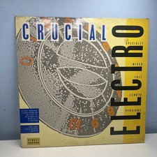 CRUCIAL ELECTRO Vol.1 12" VINYL LP STREET SOUNDS 1983 HIP HOP - EXCELLENT RARE