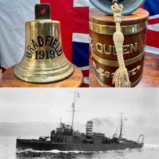 Rare Royal Navy HMS Bradfield