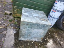 Vintage galvanised water - , tank