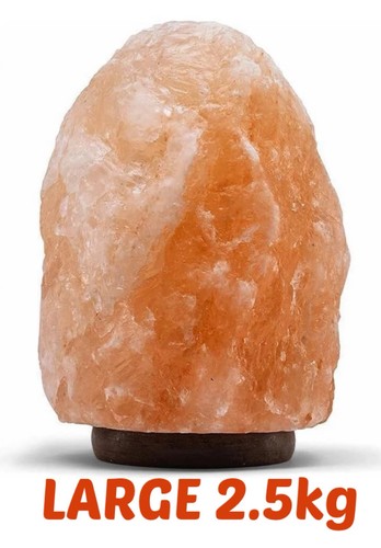 Himalayan salt lamp - salt,