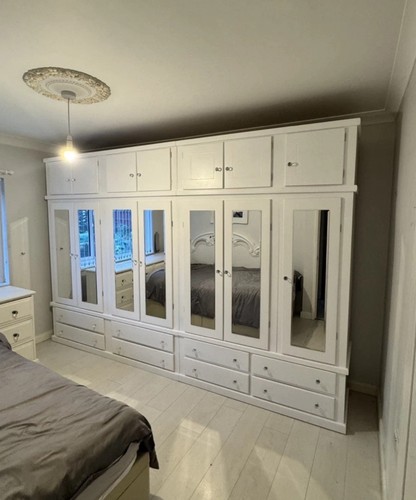 White wardrobe drawers and - wardrobe, 8