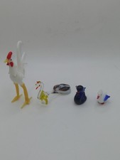 4 x Small Murano Type Glass