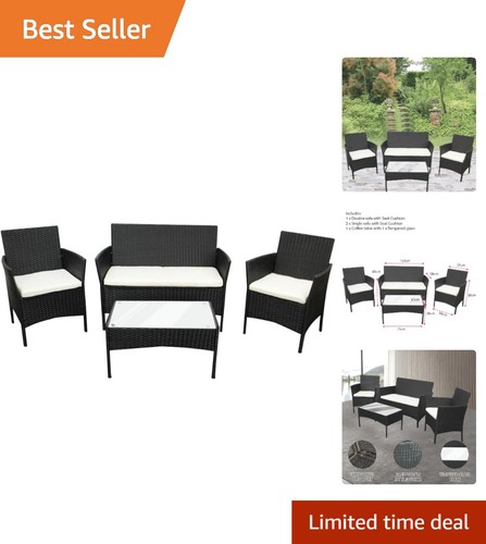Elegant seater rattan garden - rattan,