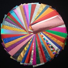50 x Nail Foils - Mixed Nail