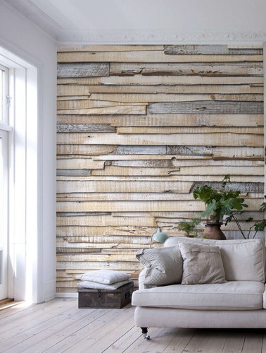 Decor wallpaper whitewashed - wallpaper,