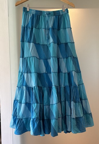 Indian cotton maxi skirt - cotton,