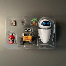 9cm Robot WALL E & EVE Set PVC