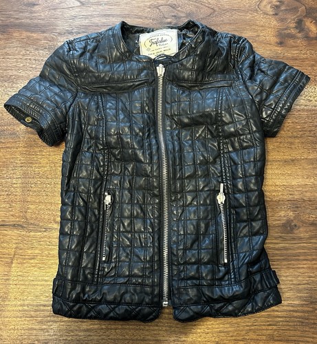 Zara trafaluc quilted faux - quilted,