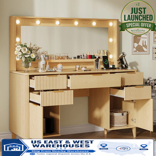 Makeup vanity desk - 49",