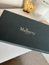 Selfridges Mulberry Leather Gloves Size Small