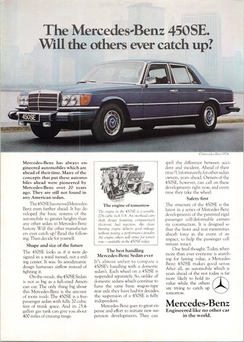 Mercedes benz 450se 1974 - mercedes-benz,