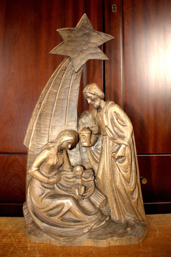 Antique hand carved - antique, wood