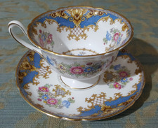 Shelley Sheraton Tea Cup & Saucer England Antique English