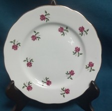 Colclough Pink Rose Bud  Round