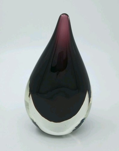 Sommerso amethyst teardrop - sommerso,