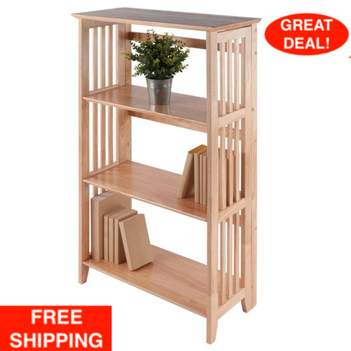 Solid wood tier foldable - solid, 4-tier