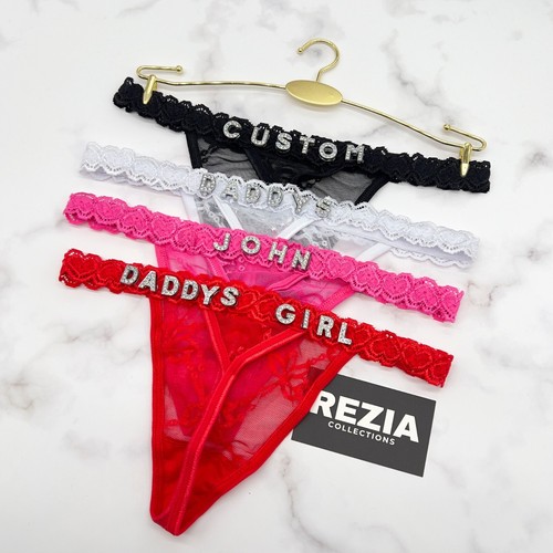 Custom name thong - name, with