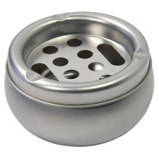 Metal ashtray deep - ashtray, ash