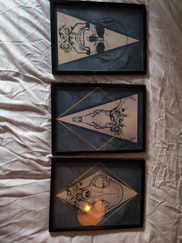 Bundle skull wall - of,