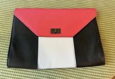 Black and white Primark clutch
