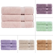 Christy Bath Hand Face Towels - Serene Pastel 100% Combed Cotton Highly Durable