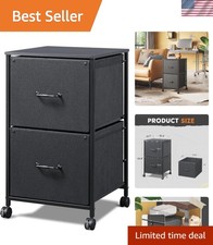 Lightweight 2-Drawer Vertical