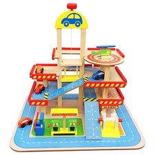 Park Garage Children Wood With