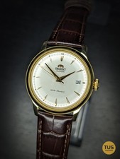 Orient Bambino 38mm Gold Case