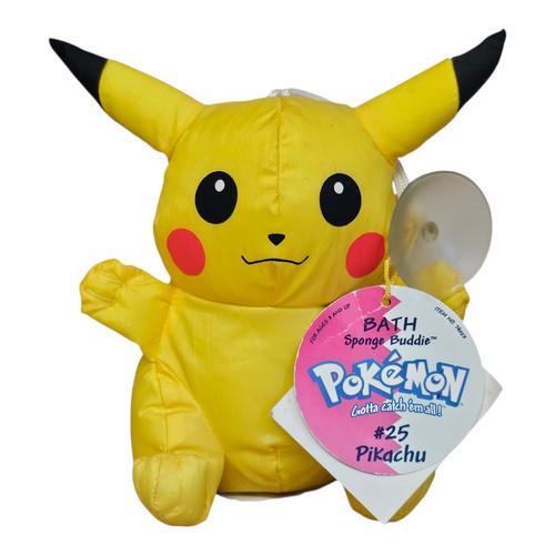 Vintage pikachu bath - pikachu, sponge