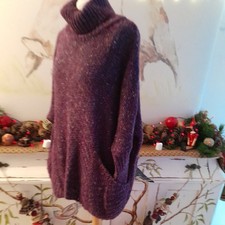 SAHARA Purple fleck lagenlook