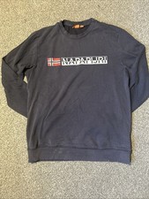 Napapijri Men's Navy Blue Crew