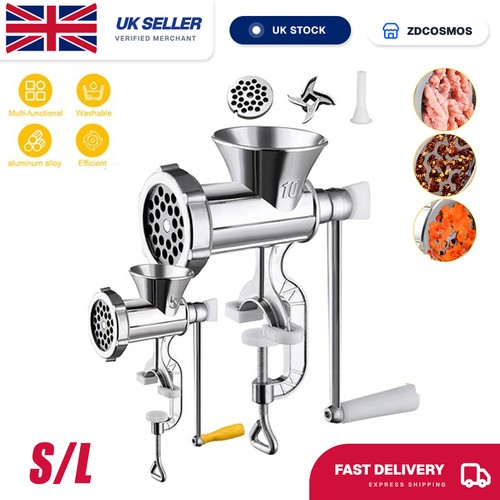 Heavy duty aluminum mincer - aluminum,