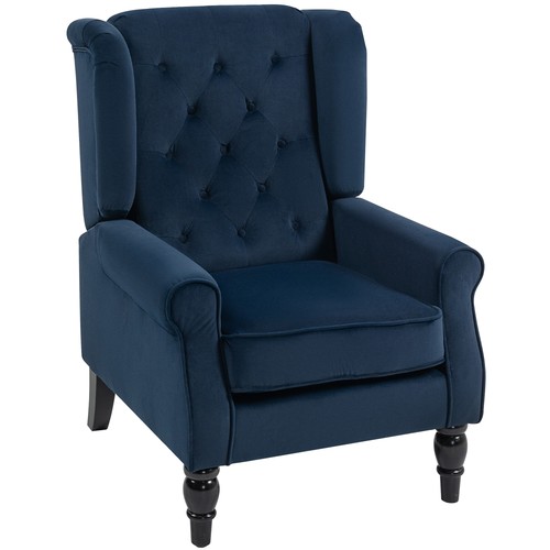 Homcom retro accent chair - accent,