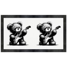 'Scruffy Teddy Bear Playing