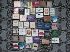 42 x Matchboxes / Matchbooks -