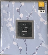 Dunelm Sky Blue Modern Floral