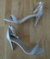 PEACOCKS WOMENS SILVER GLITTER