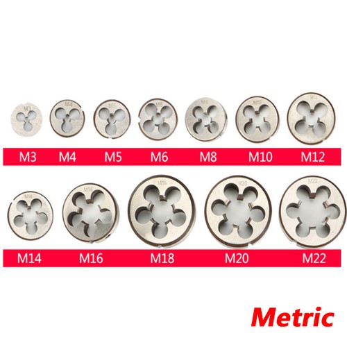 Round dies threading - threading, nut
