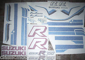 Suzuki gsxr 750f paintwork - suzuki,
